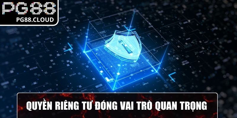 Quyền riêng tư đóng vai trò quan trọng 